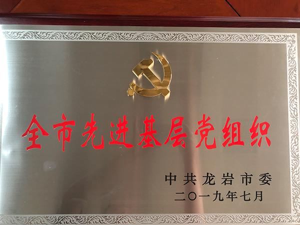 龍巖市先進基層黨組織